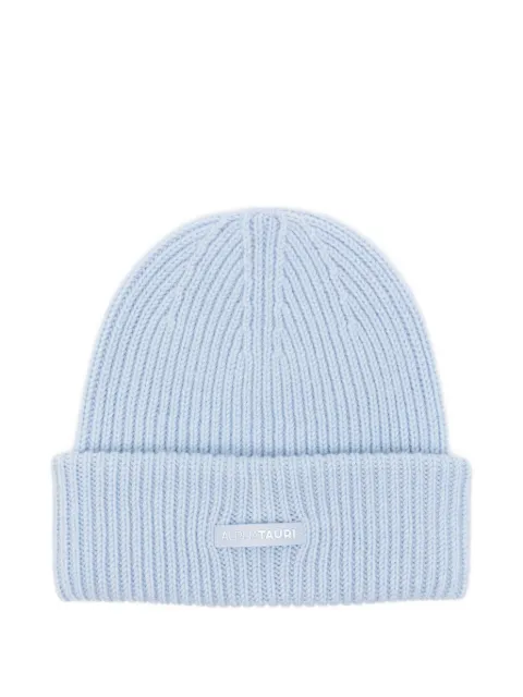 Alphatauri Ari ribbed logo-patch hat