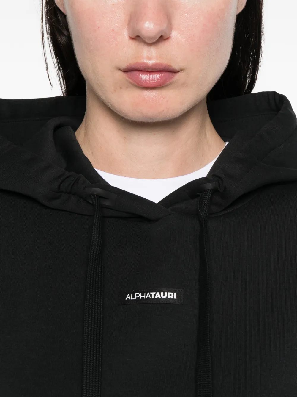 Alphatauri Suri V1.y9.02 Drawstring Hoodie In Black