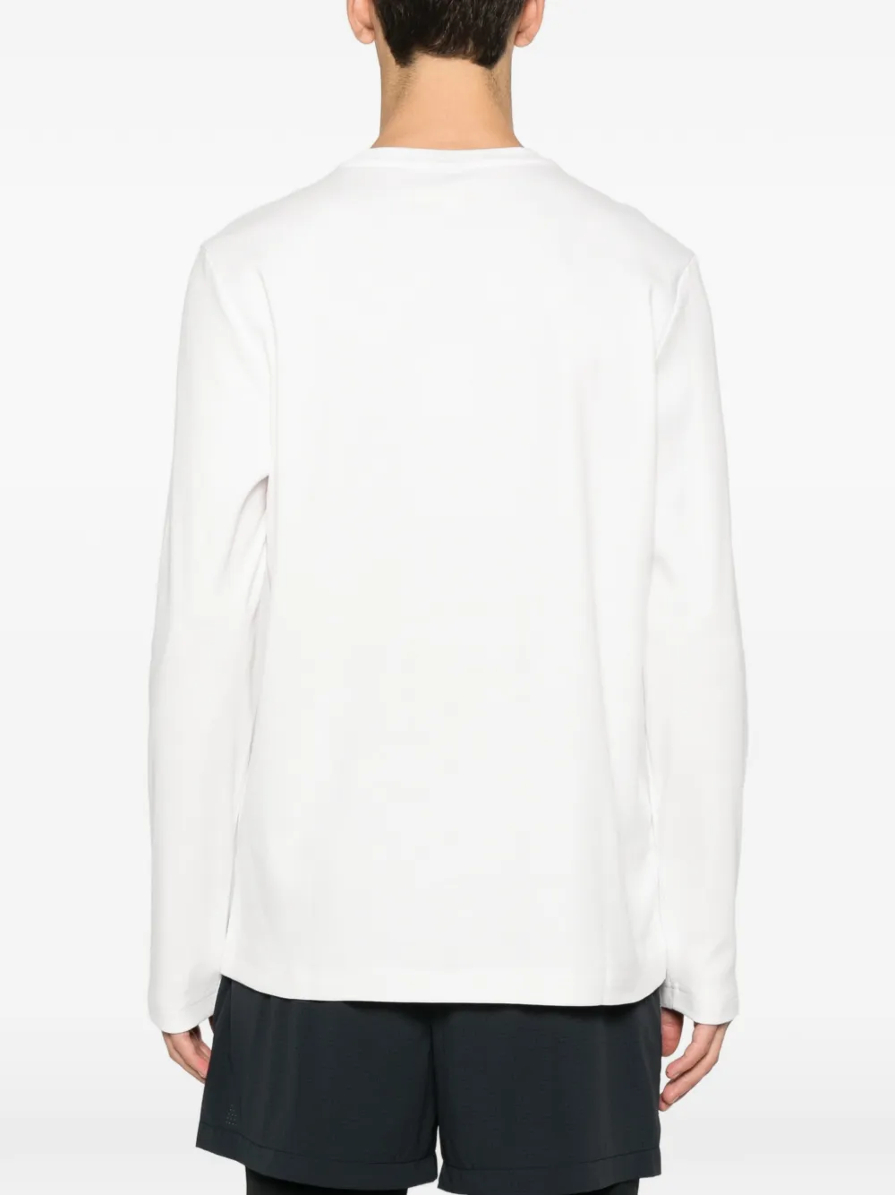 Alphatauri Stan Long-sleeve T-shirt In White