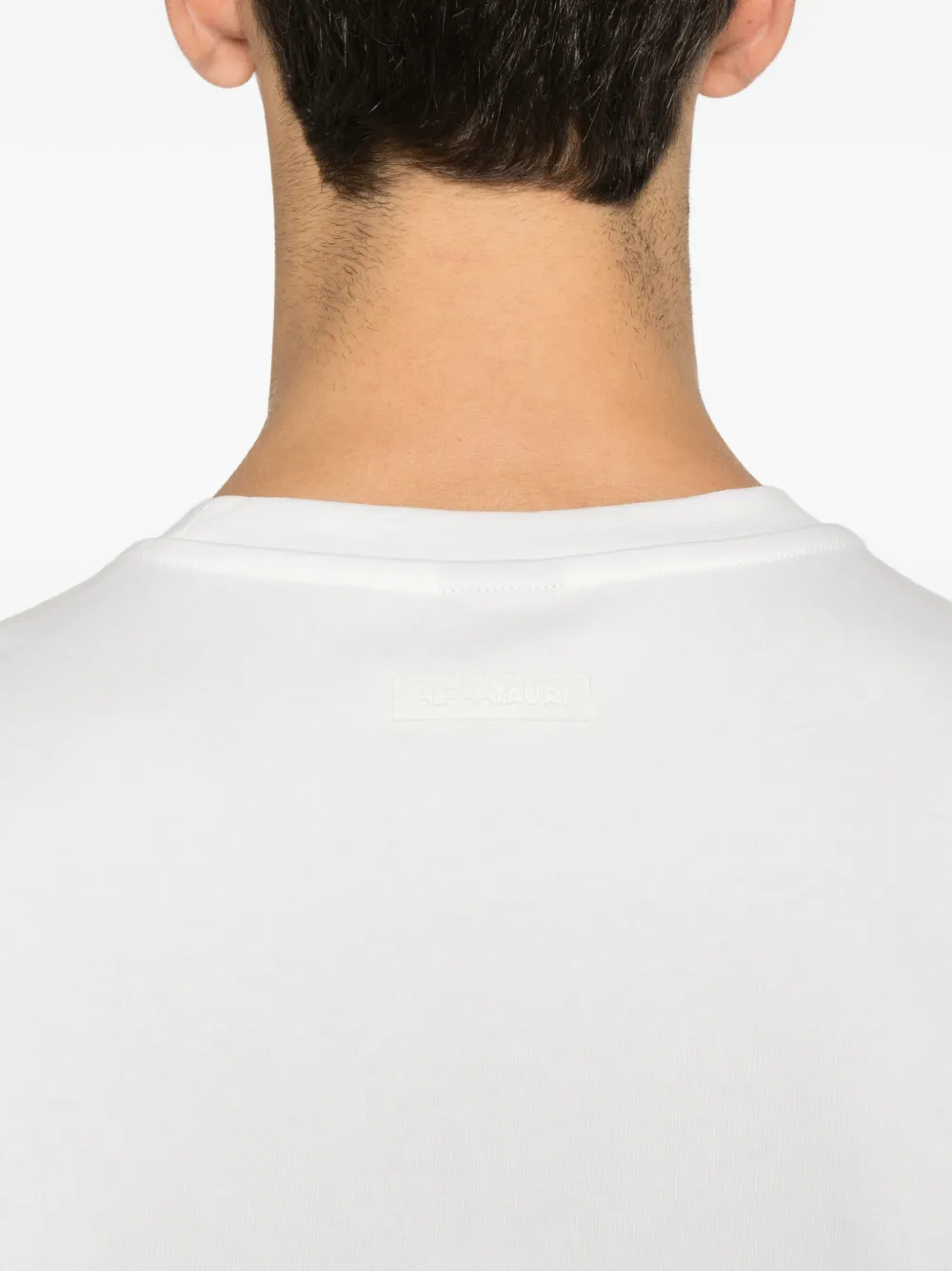 Alphatauri Stan Long-sleeve T-shirt In White