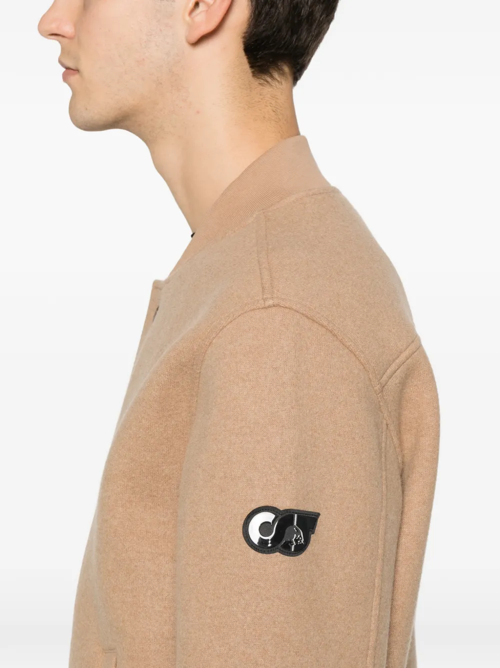 Alphatauri Obel Bomber Jacket In Brown