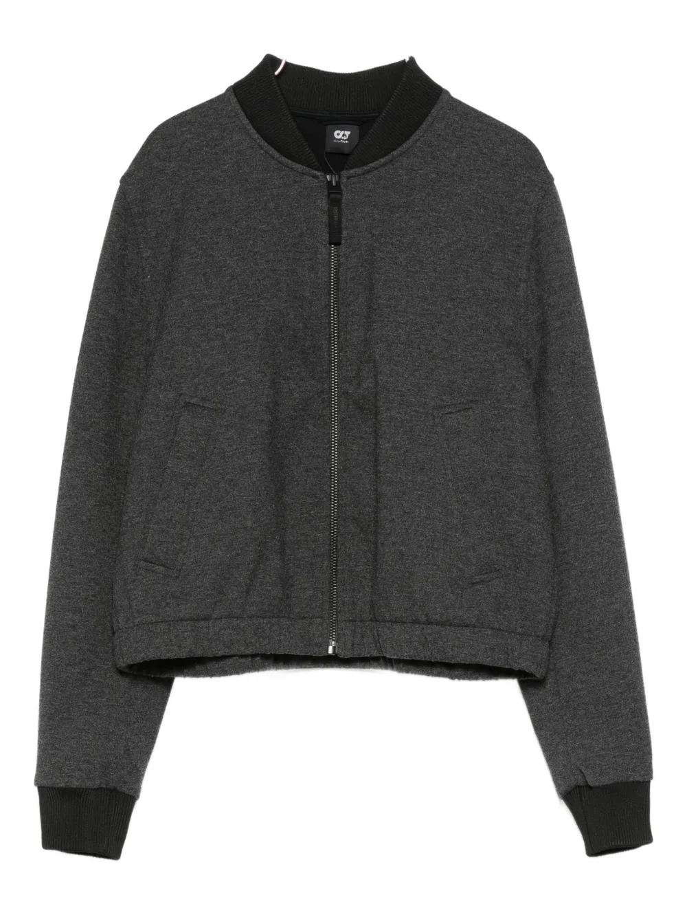 Alphatauri Oak V1.y9.02 Zip-fastening Jacket In Gray