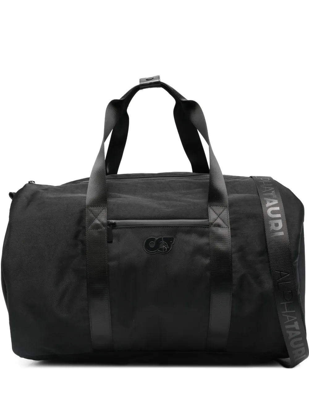 Alphatauri logo-detail luggage bag | Black | Image 1