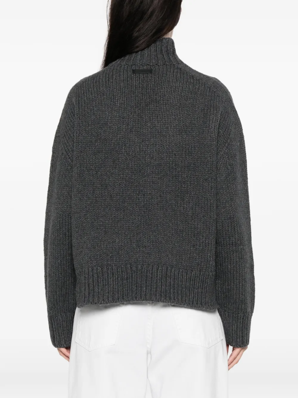 Alphatauri Faye V1.y9.02 High-neck Sweater In Gray
