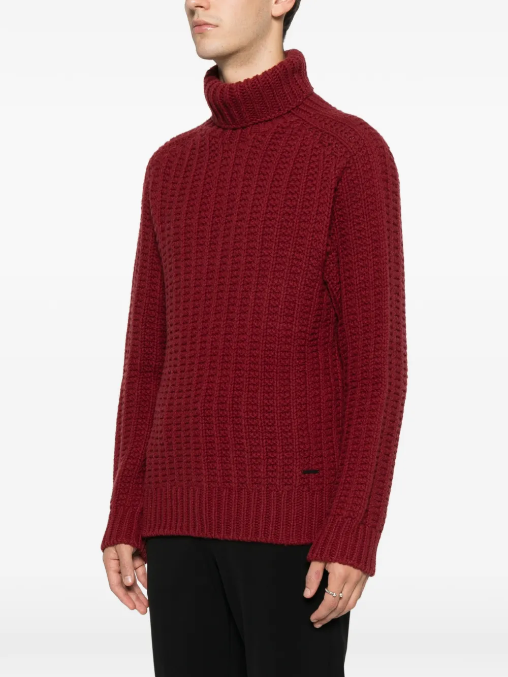 Alphatauri Finar Sweater In Burgundy