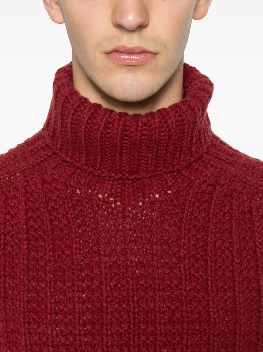 Alphatauri Finar Sweater In Burgundy