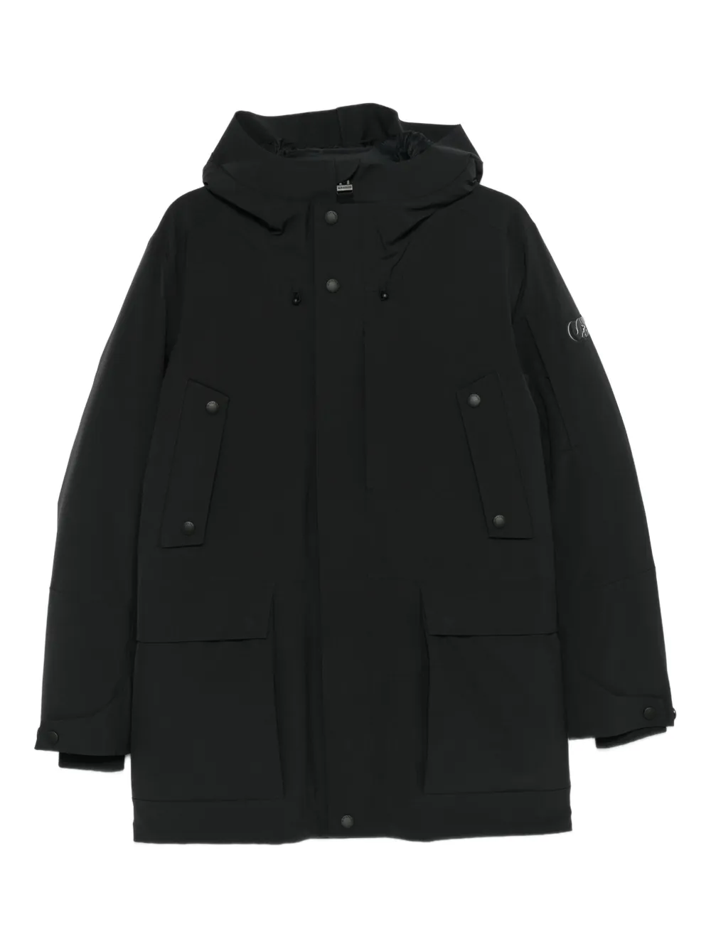 Alphatauri hooded padded jacket | Black | Image 1