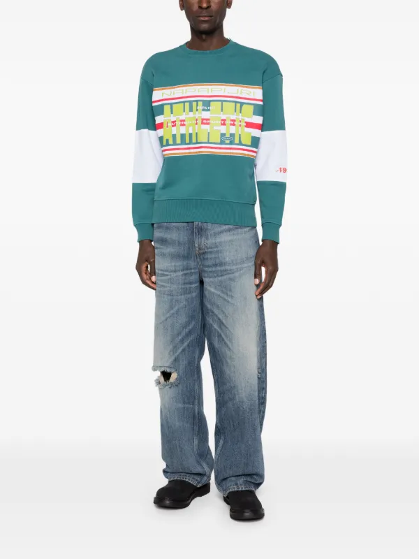 Napapijri x Martin Rose Lamont スウェットシャツ | グリーン 