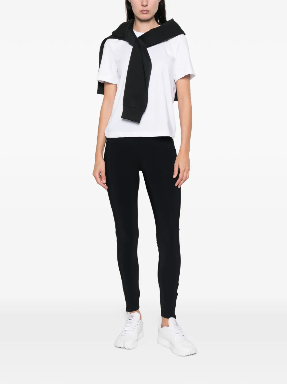 Alphatauri Pepa V2.Y9.01 zip-detail leggings - Zwart