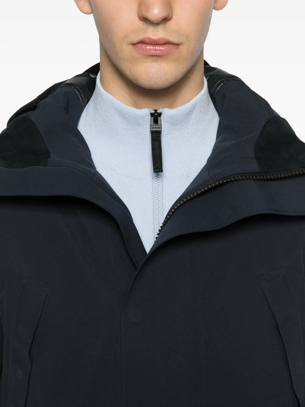 Alphatauri Koov Coat In Blue