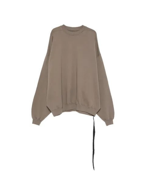Rick Owens DRKSHDW sudadera oversize con cuello redondo