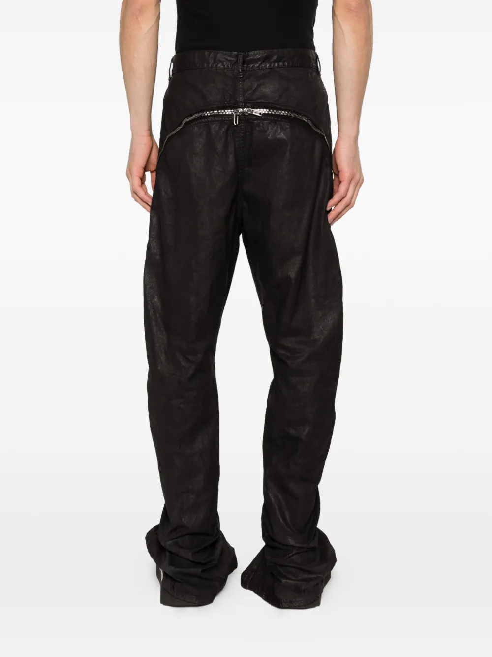 Rick Owens DRKSHDW Jeans met ritsdetail en knopen Zwart
