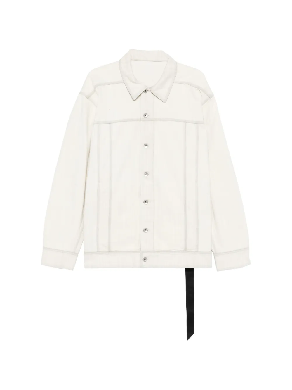 Rick Owens DRKSHDW topstitching jacket - Nude