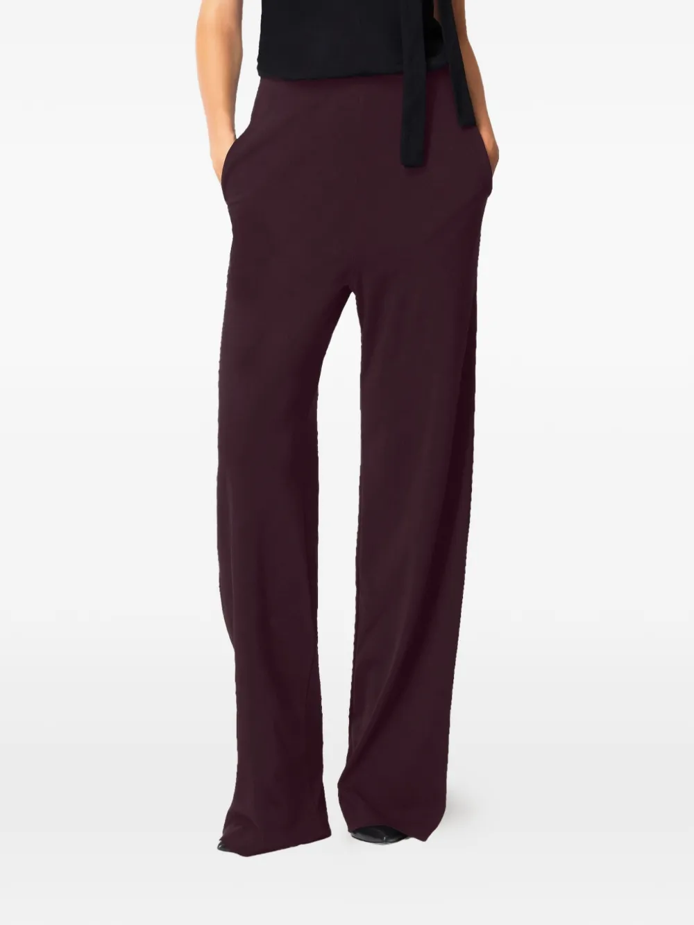 Wolford Crêpe pantalon Zwart