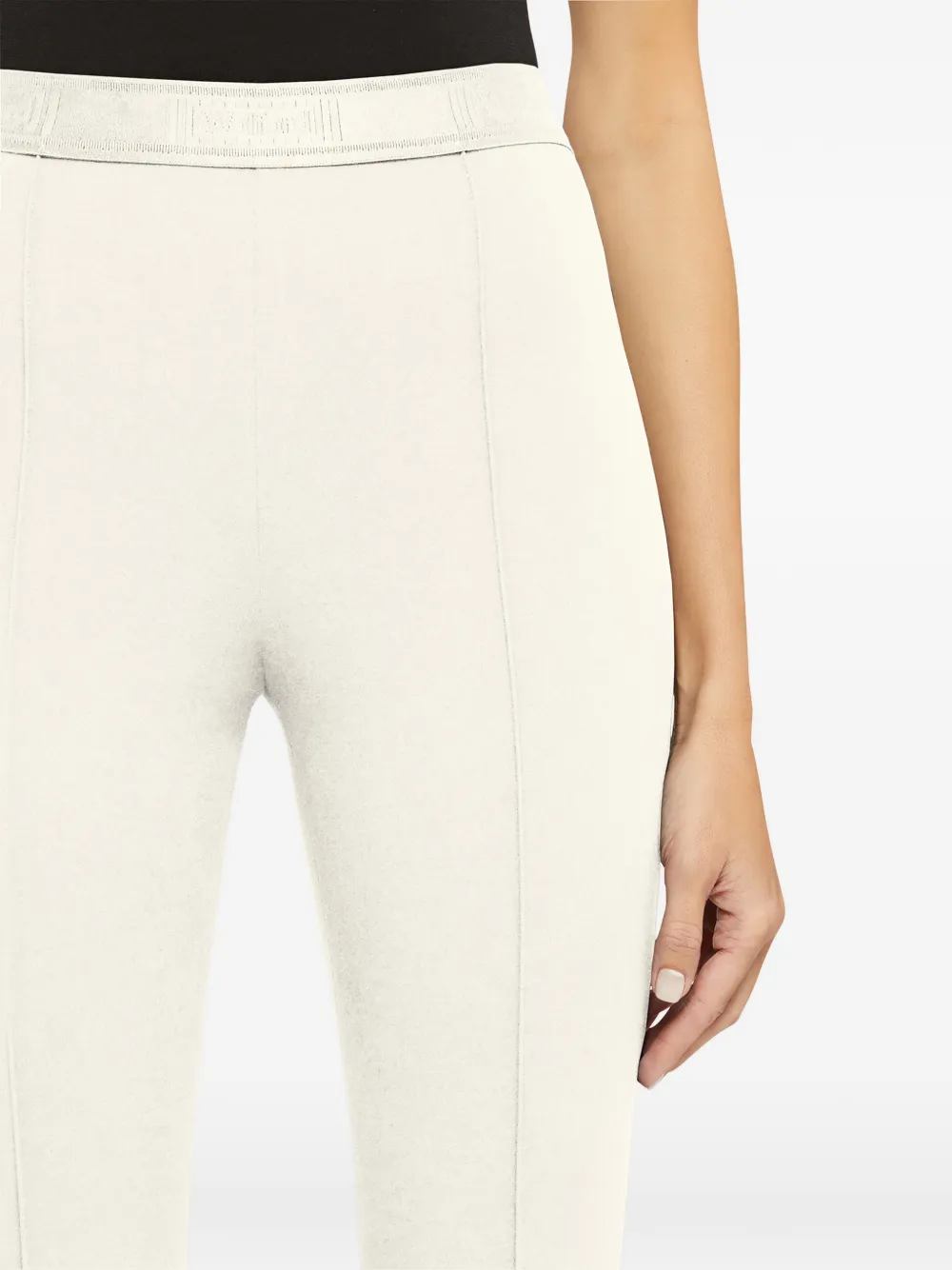 Wolford Grazia broek met vlakken Beige