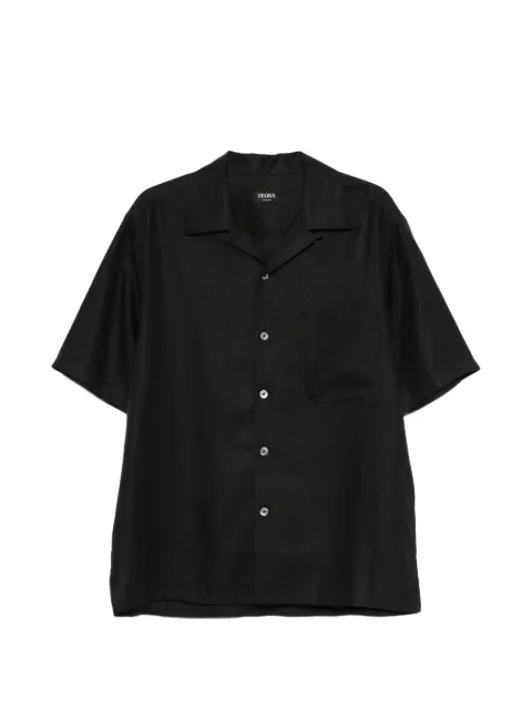 Zegna chest-pocket shirt