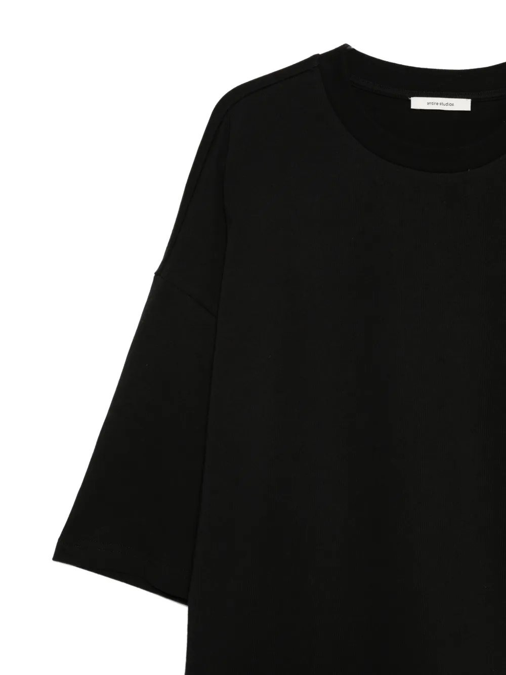 ENTIRE STUDIOS T-shirt met ronde hals Zwart