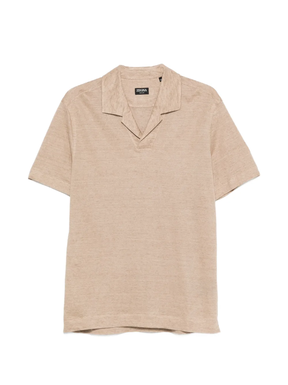 Zegna V-neck T-shirt - Toni neutri