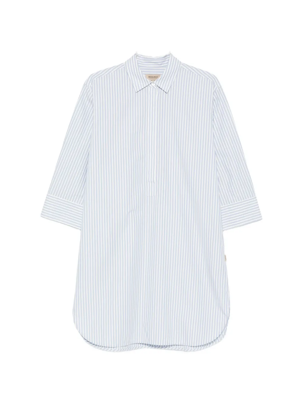 Woolrich striped mini dress - Blu