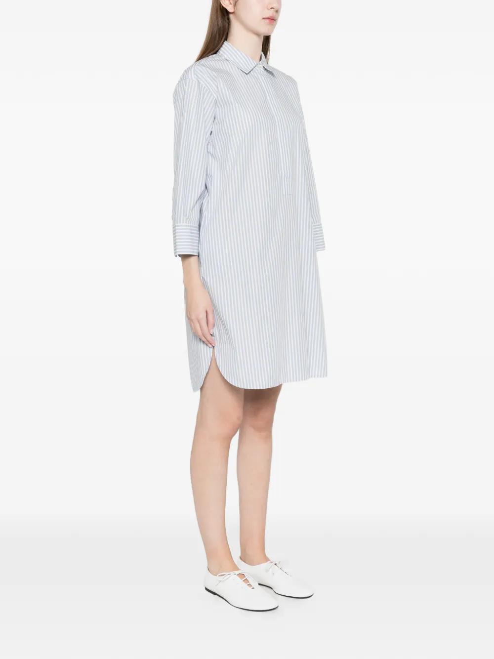  Woolrich Striped Mini Dress - Blue 