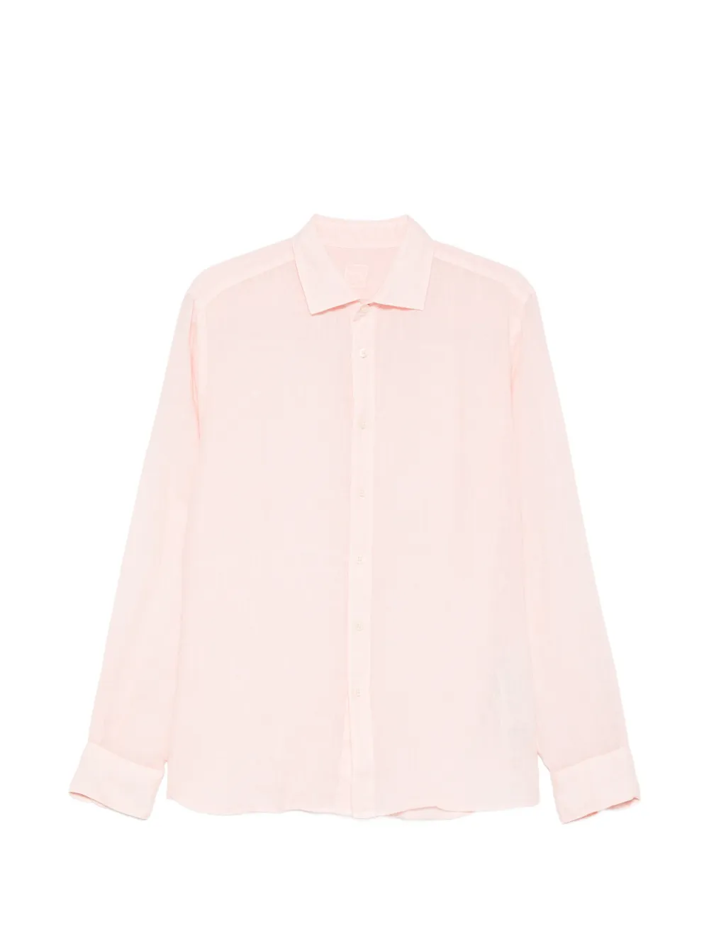 120% Lino buttoned shirt - Rosa