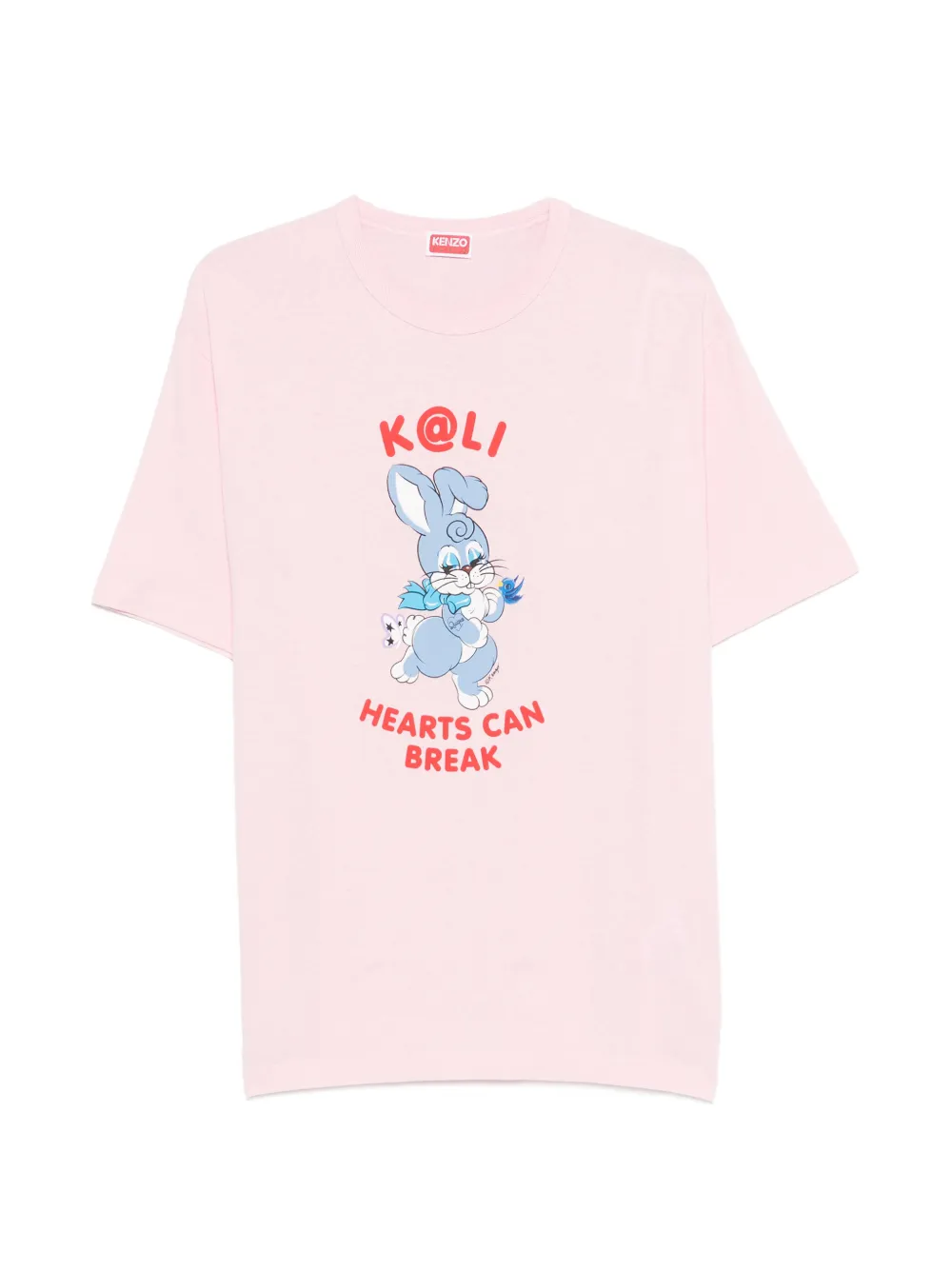Kenzo graphic print T-shirt - Rosa