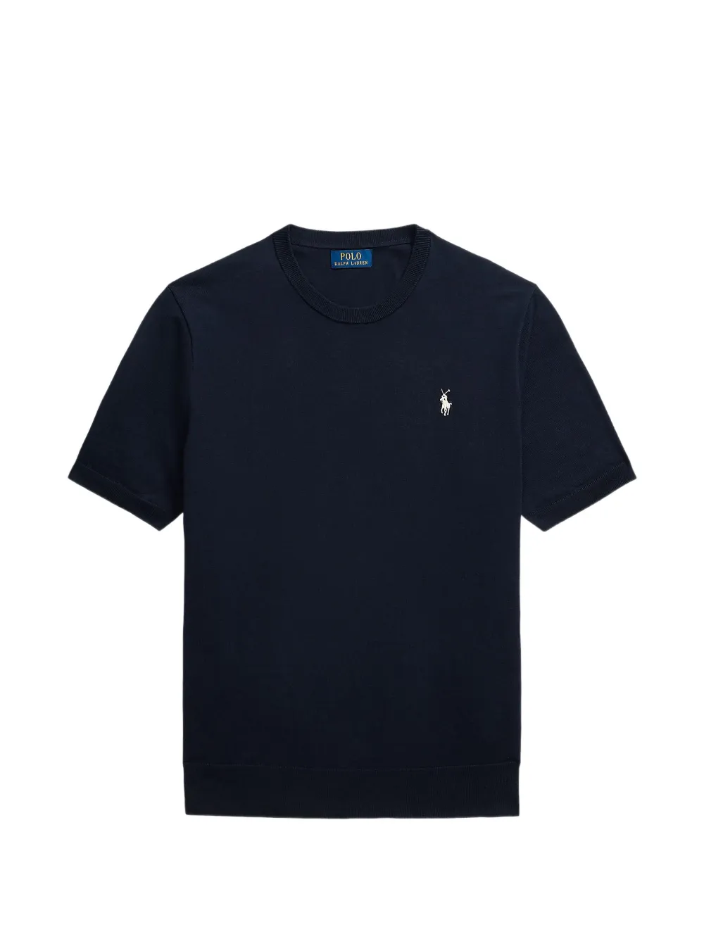 Polo Ralph Lauren embroidered-logo T-shirt - Blau