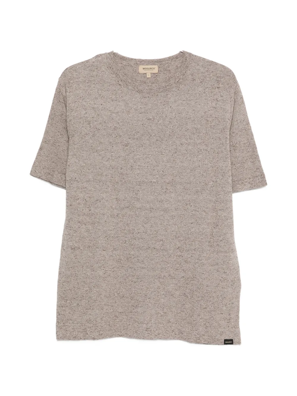 Woolrich round-neck T-shirt - Toni neutri