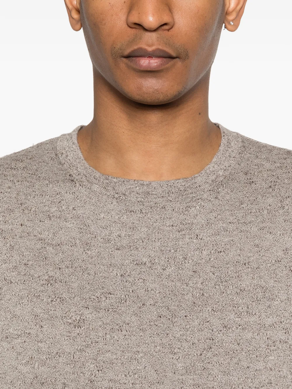 Woolrich T-shirt met ronde hals Beige