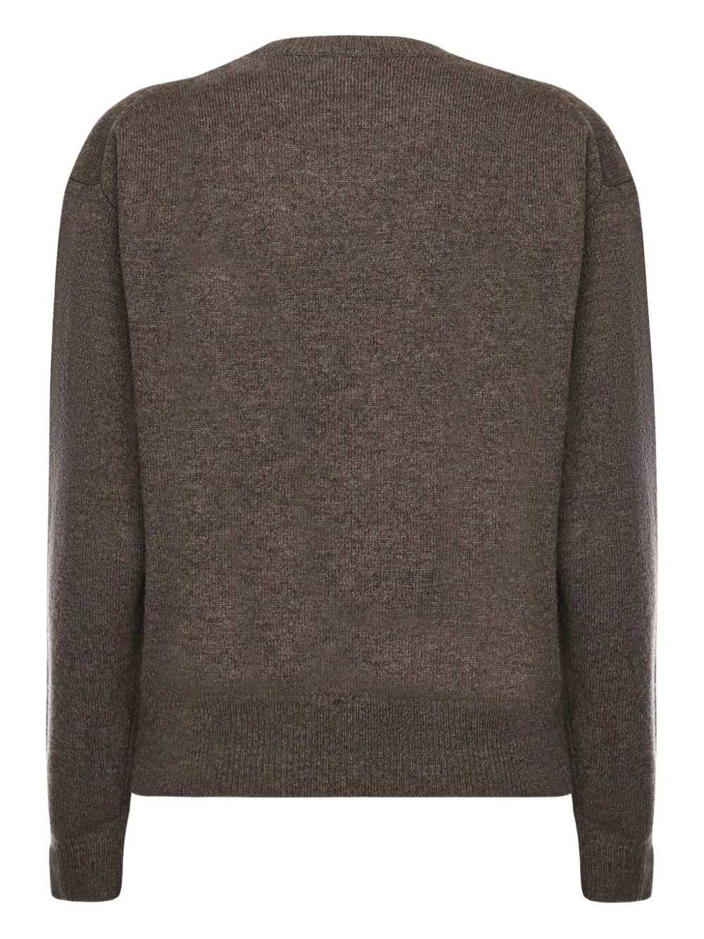 Mc2 Saint Barth Embroidered Sweater In Brown