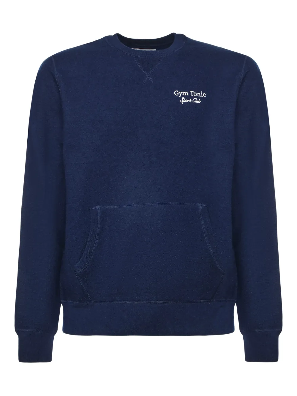 Mc2 Saint Barth Pocket Embroidered Sweatshirt In Brown