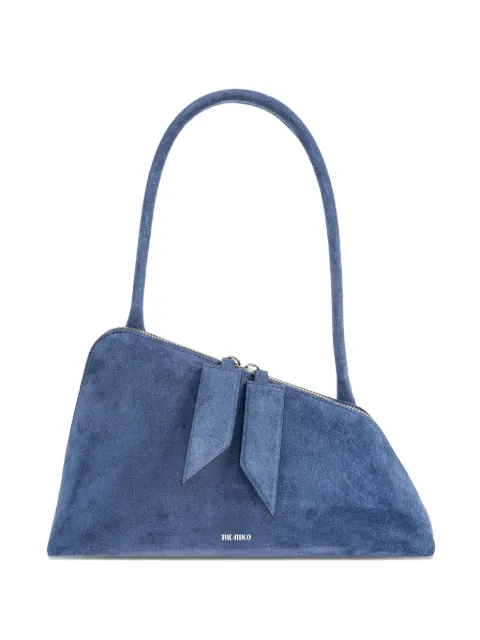 The Attico Sunrise zip suede tote bag