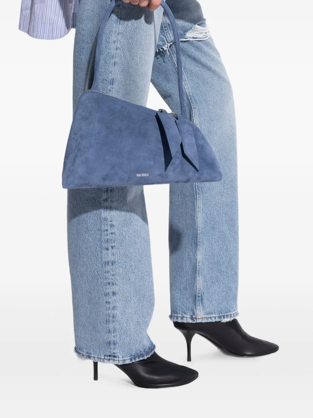 The Attico sac cabas Sunrise en daim | Image 2