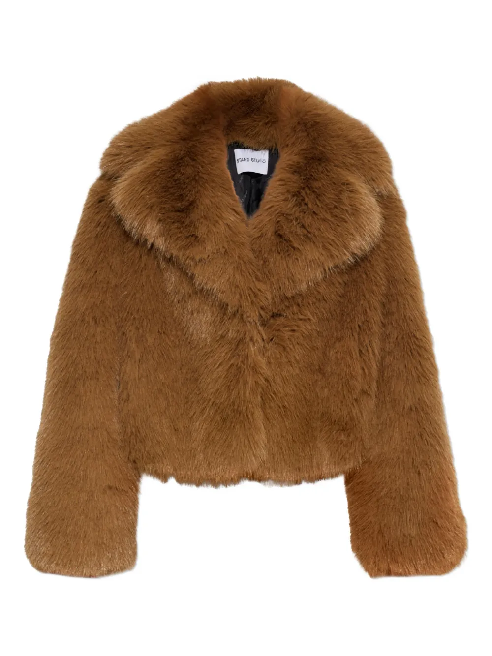 STAND STUDIO Samara collared jacket - ブラウン STAND STUDIO Samara collared jacket - ブラウン