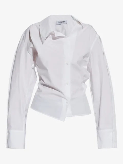 The Attico Buttoned long-sleeve top