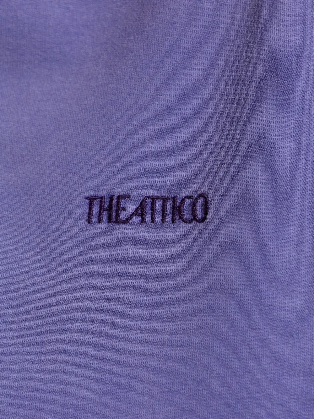 Attico Long-sleeve Mini Dress In Purple