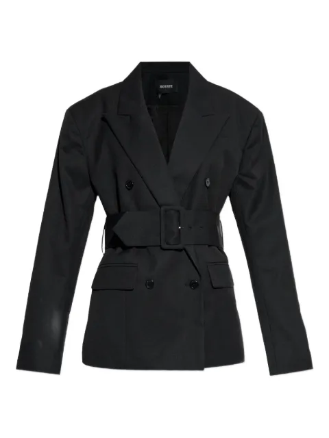 ROTATE BIRGER CHRISTENSEN belted double-breasted blazer