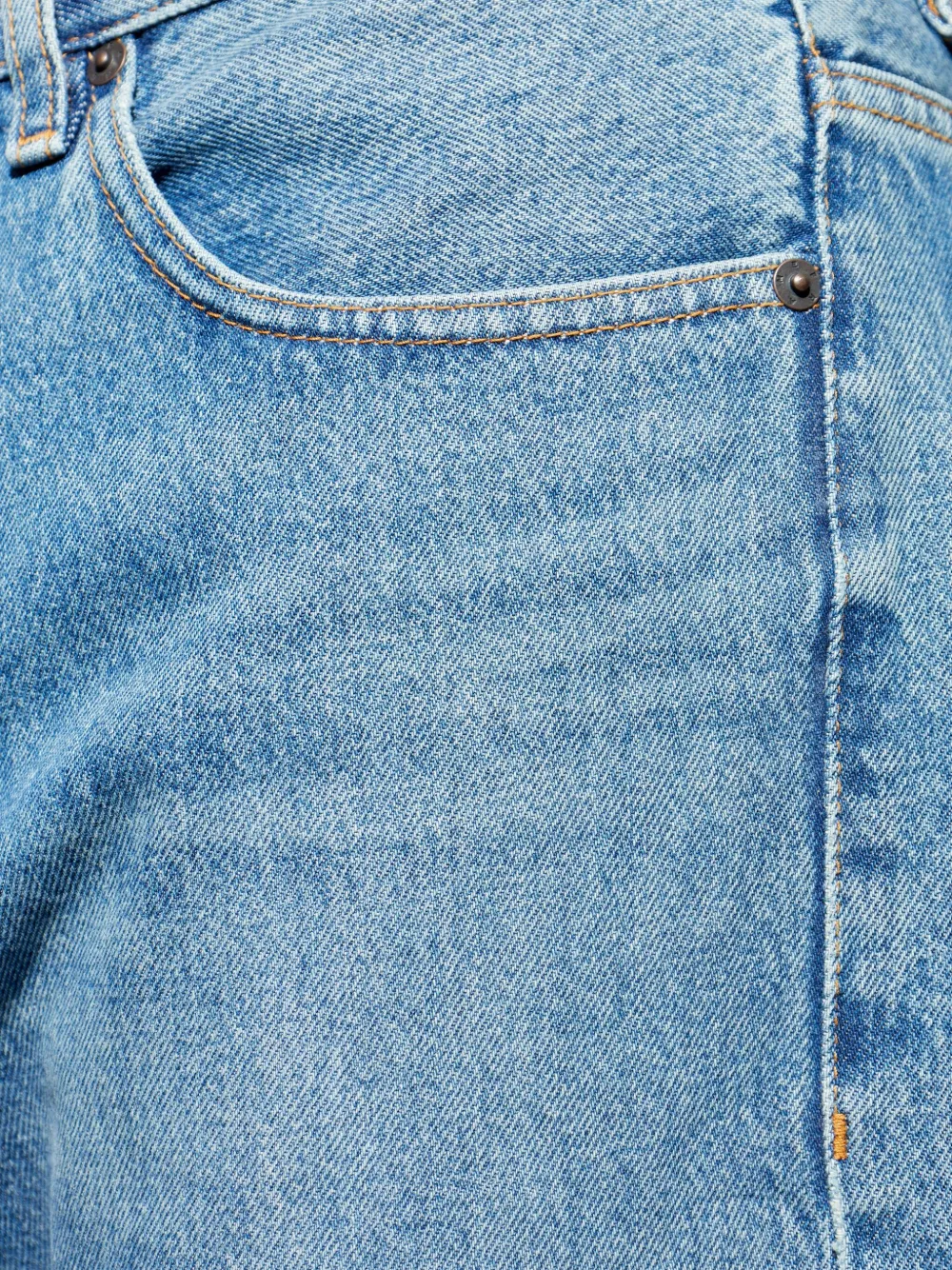 FRAME Jeans met knoopsluiting Blauw