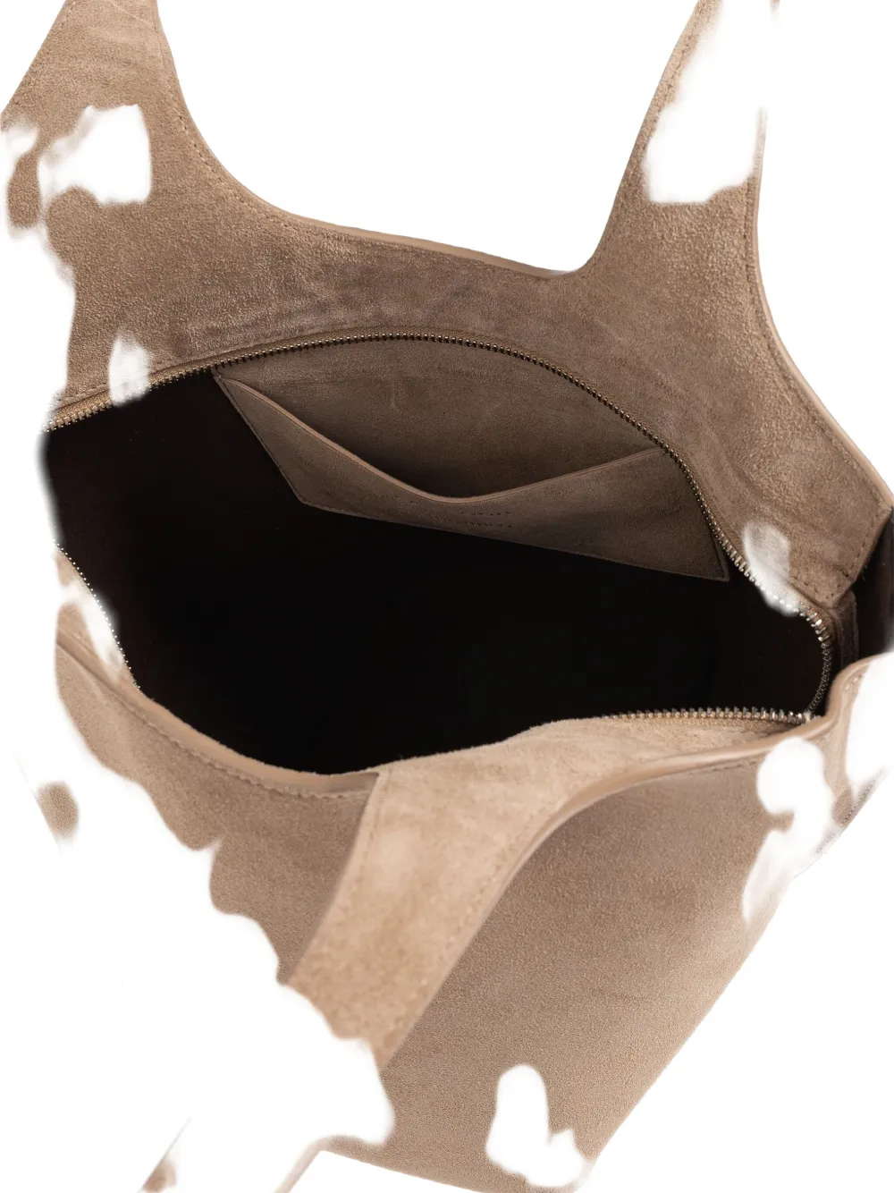 Attico Medium La Scoop Tote Bag In Brown