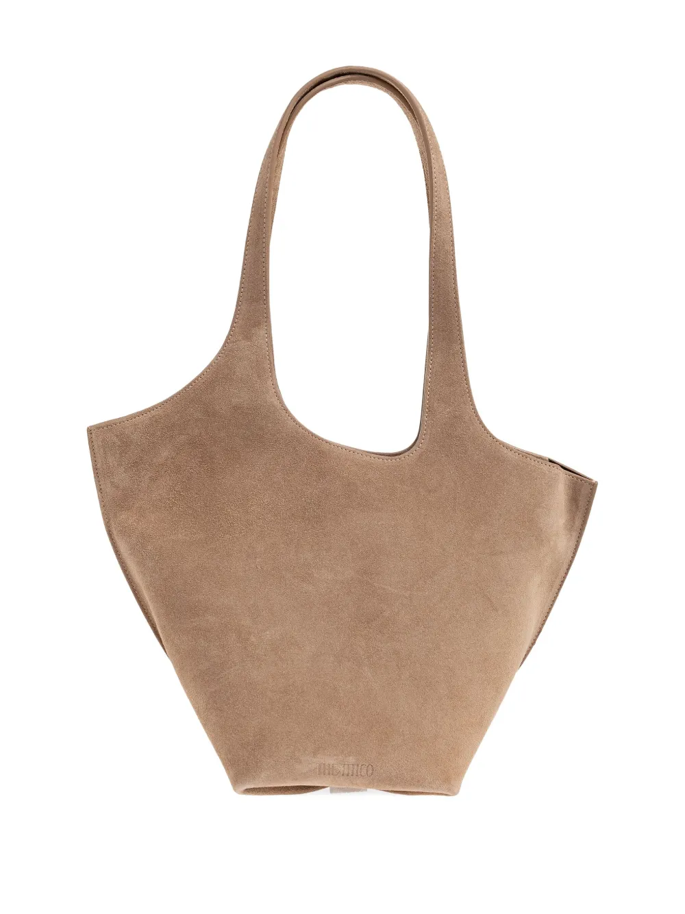 Attico Medium La Scoop Tote Bag In Brown