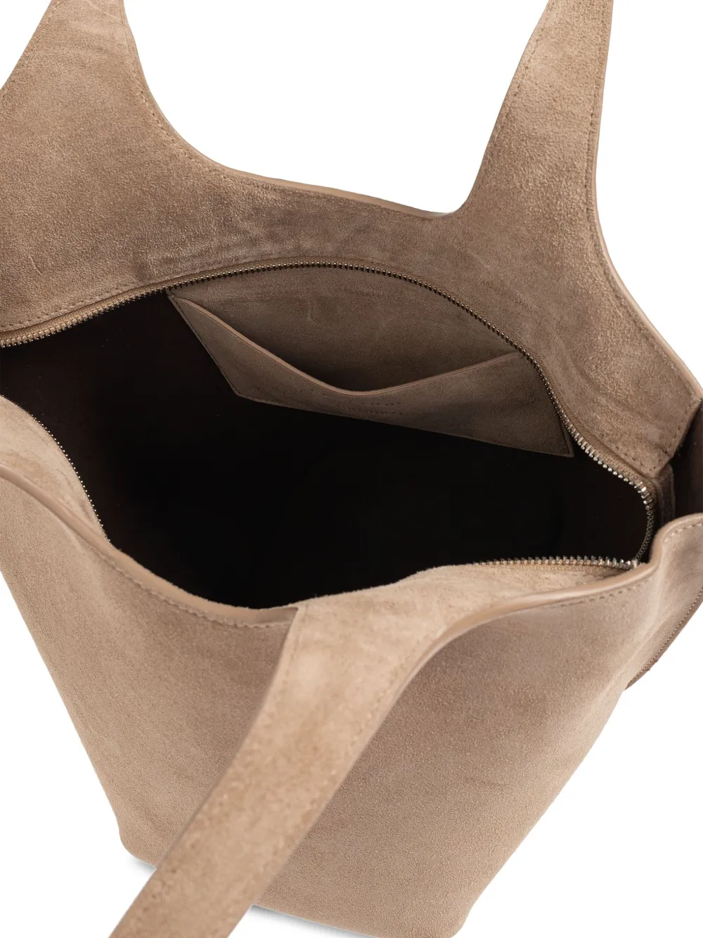 The Attico Medium La Scoop shopper Beige