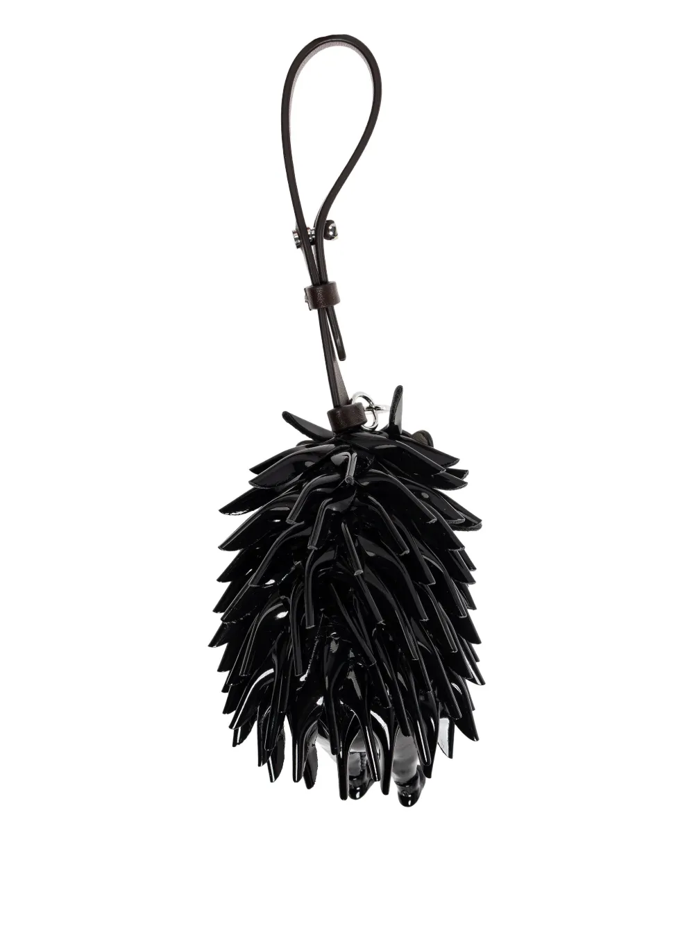 Kate Spade Critters Stevie Hedgehog Bag Charm In Black