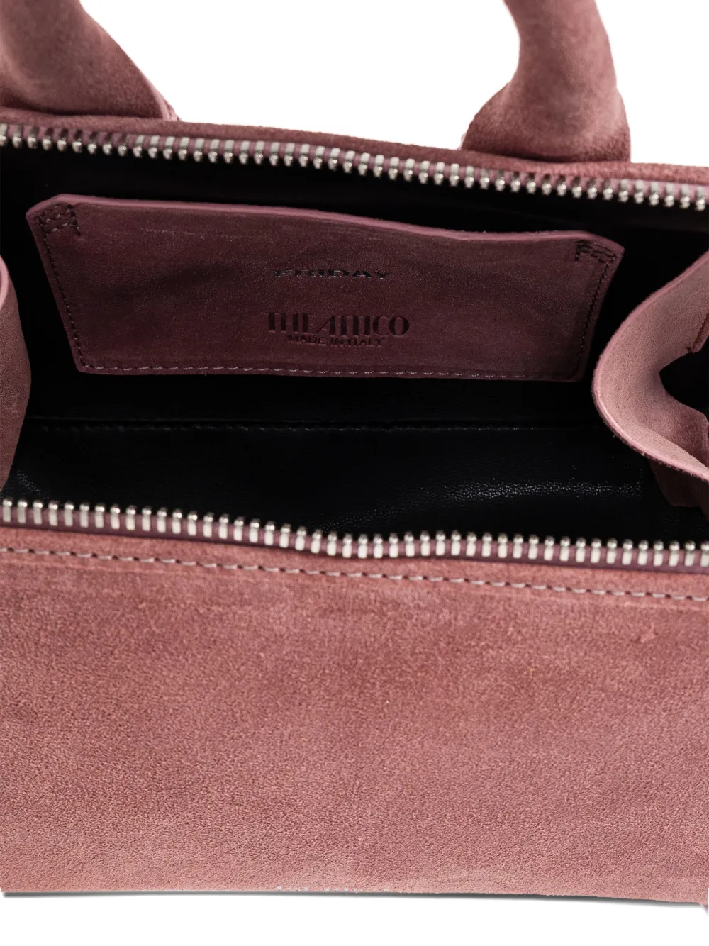Attico Mini Friday Top-handle Zip Tote Bag In Pink