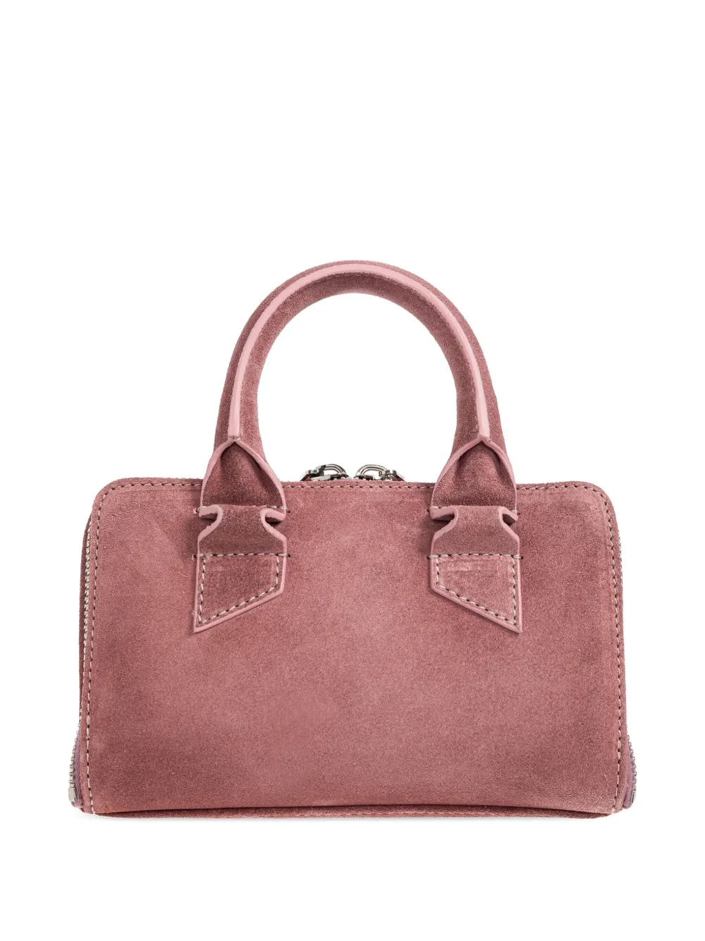 Attico Mini Friday Top-handle Zip Tote Bag In Pink