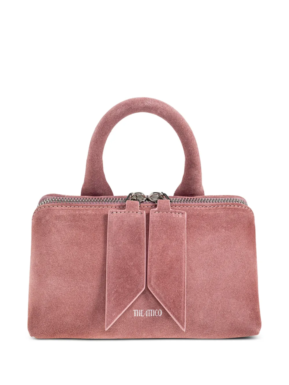 The Attico mini Friday top-handle zip tote bag - ピンク