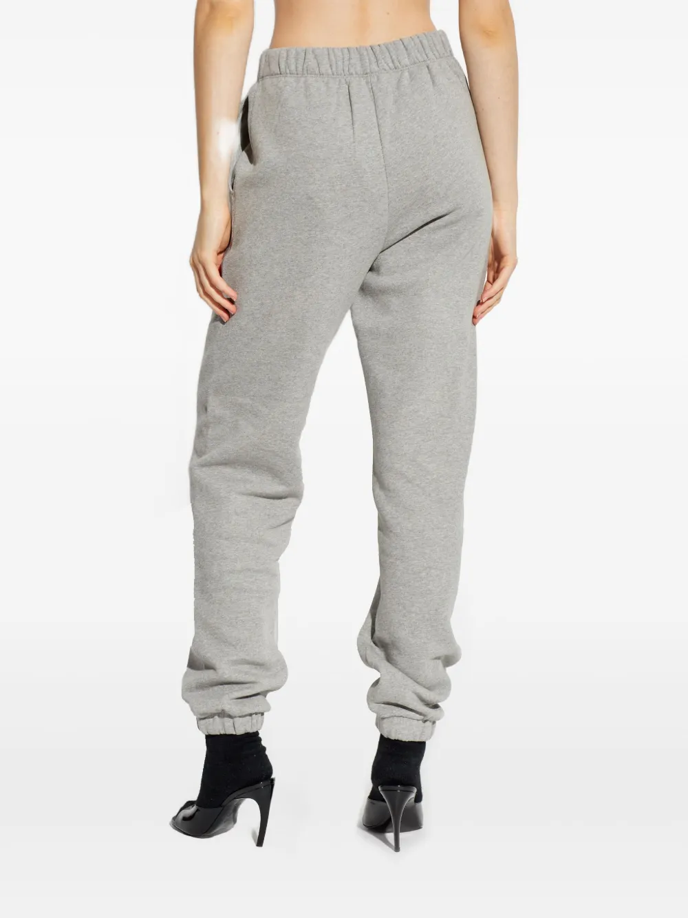 The Attico Trainingsbroek met geborduurd logo Grijs