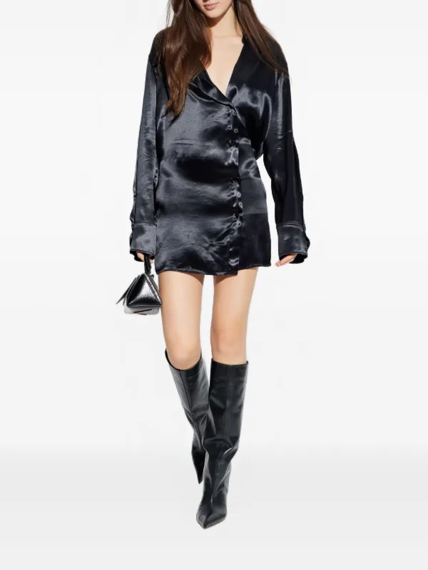 the attico satin mini dress THE ATTICO - Mini Dress