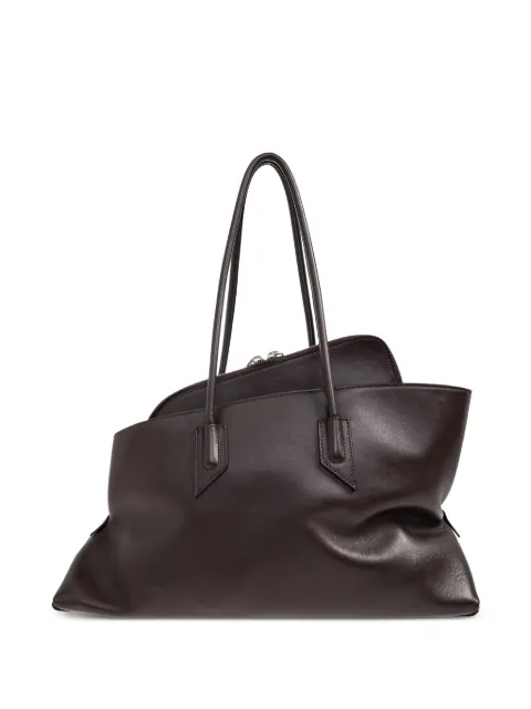 The Attico Medium La Passeggiata zip top-handle tote bag
