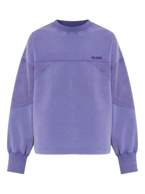 The Attico logo-embroidered sweatshirt