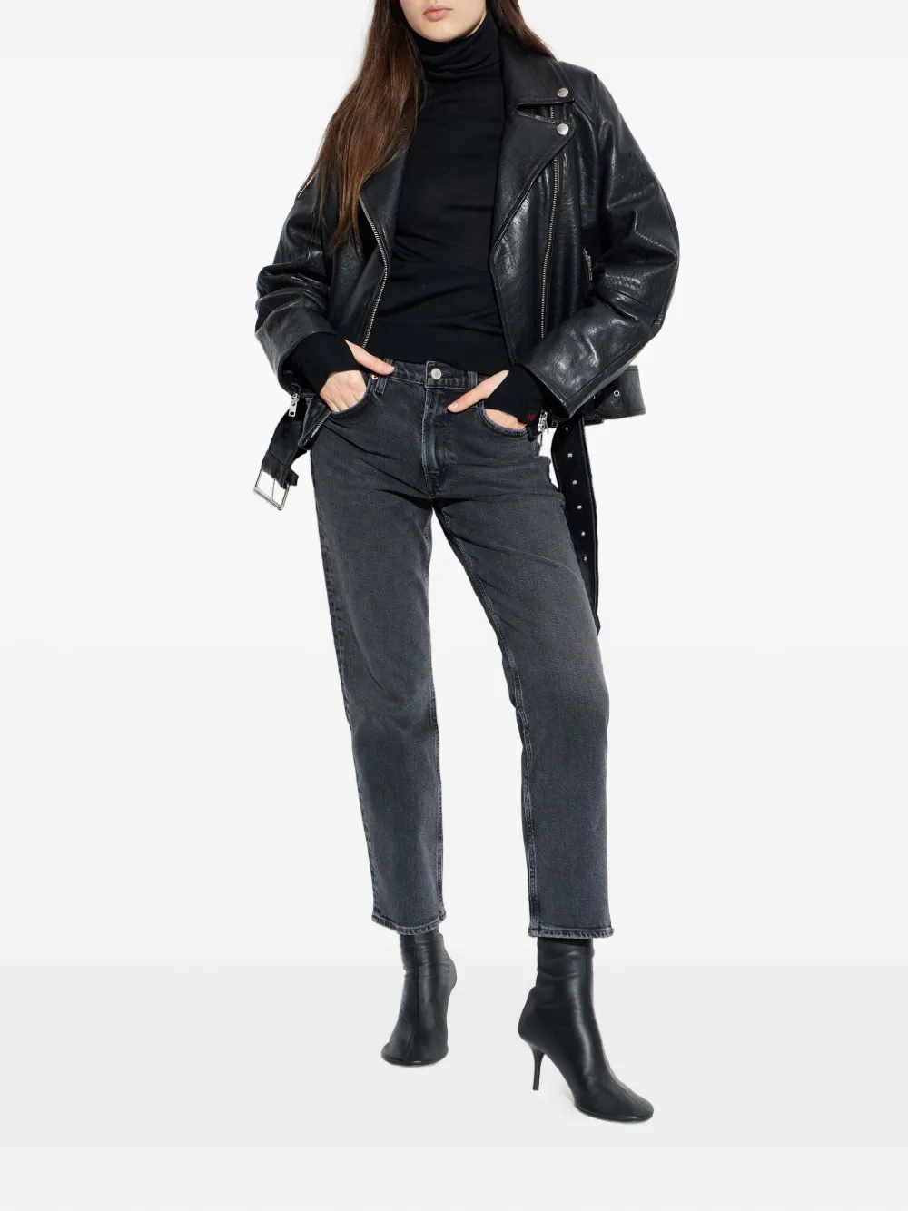 STAND STUDIO Romy zip jacket | Leather Jackets | Image 2